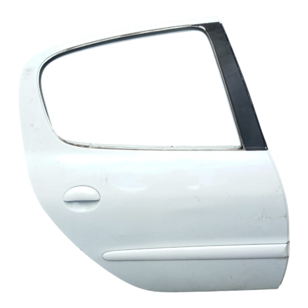 Porta Traseira Direita Peugeot 207 Hb Active 2008 À 2014. Traseira Direito Branco
