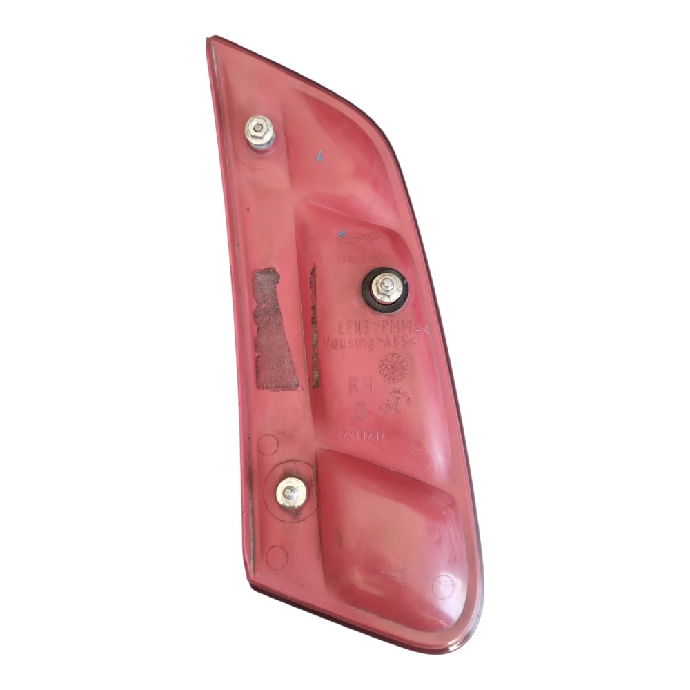 Lanterna Tampa Traseira Direita Fiat Siena 2005 A 2012. Direito/passageiro Vermelho 6