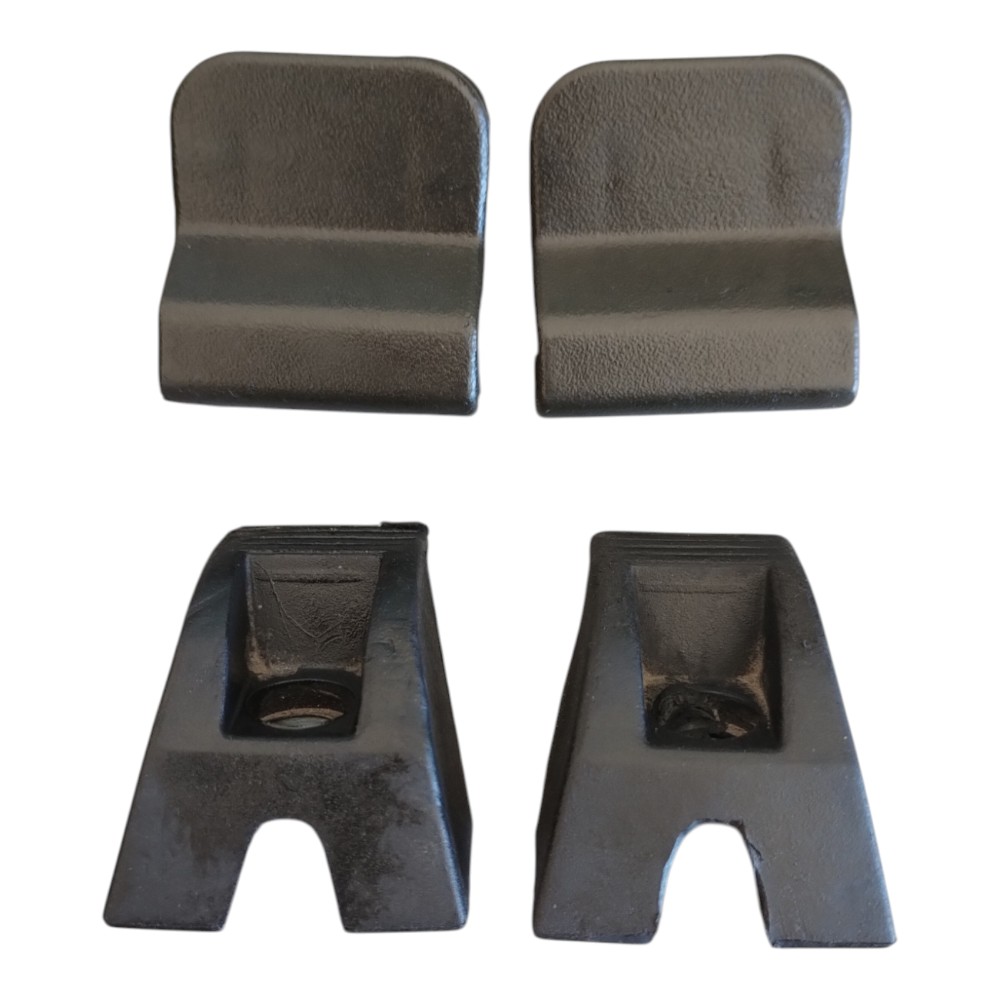 Suporte Borracha Bagagito Chevrolet Agile 2009 À 2014. Preto 4