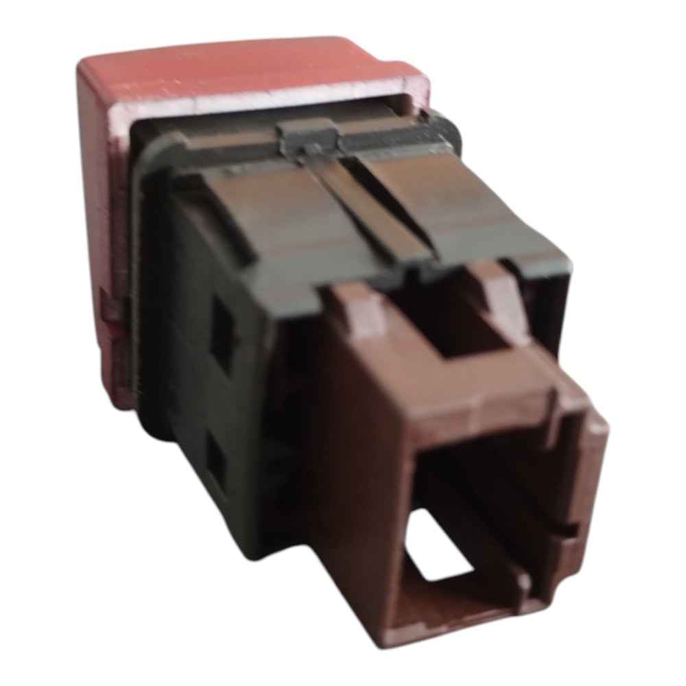 Botão Pisca Alerta Peugeot 206 207 2008 À 2014 Original. Vermelho 6