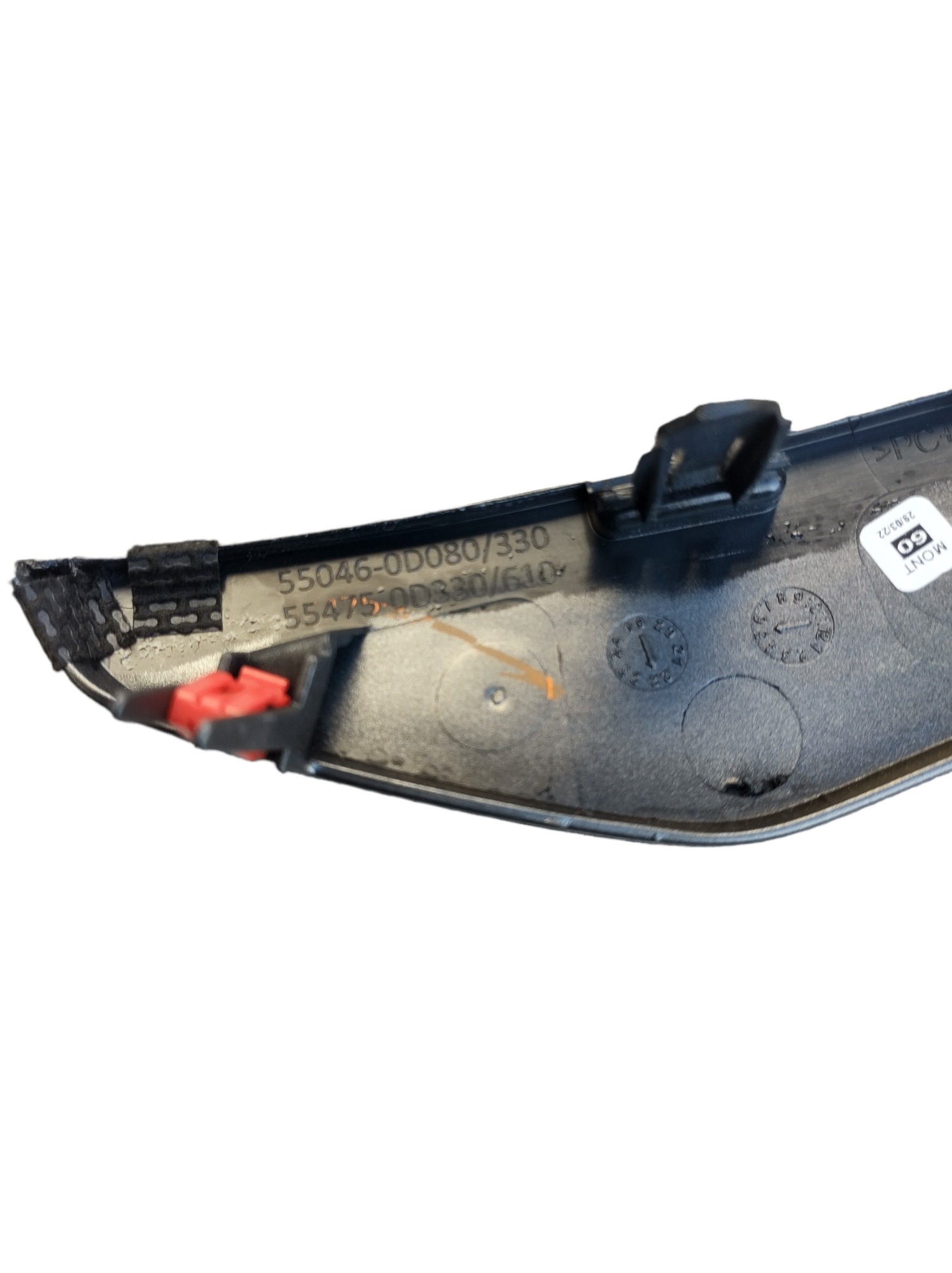 Moldura Central Friso Lado Direita Do Painel Toyota Yaris. 3