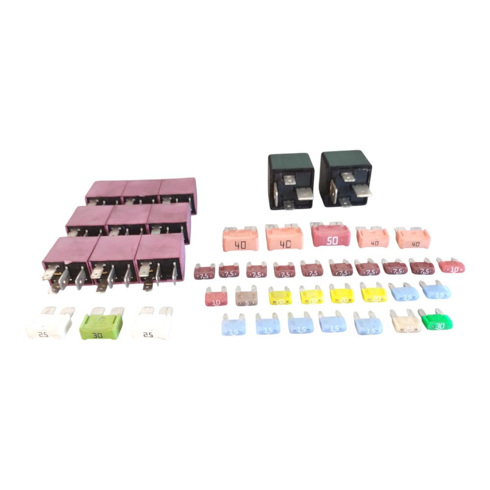 Kit Relé Fusível Fiat Mobi 1.0 8V 2020 à 2025 Original. 2