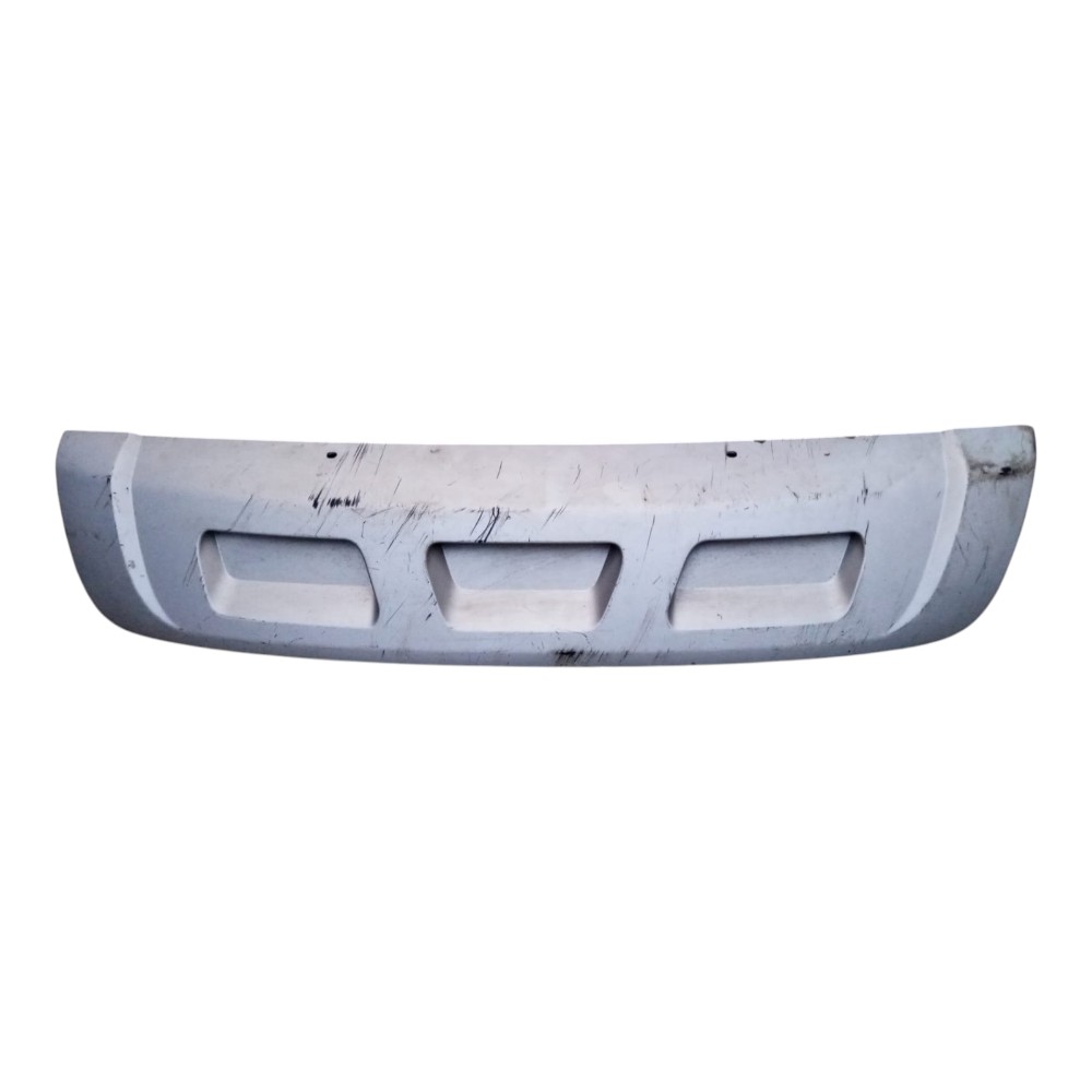 Spoiler Protetor Parachoque Dianteiro Fiat Toro 2016 À 2021. Prata