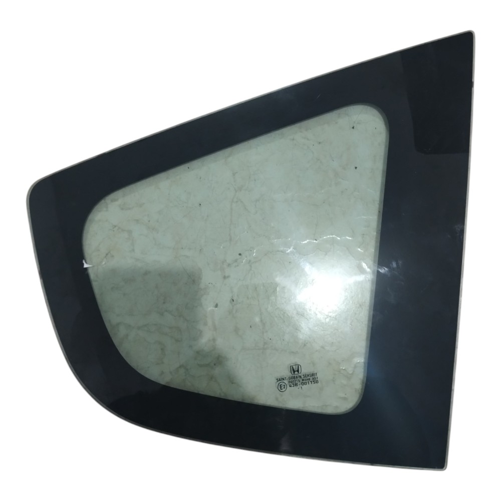 Vidro Fixo Lateral Traseiro Direito Honda Fit  2009 À 2013.