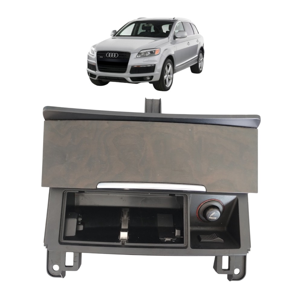 MOLDURA CINZERO CENTRAL DIANTEIRO AUDI Q7 2007 À 2015.