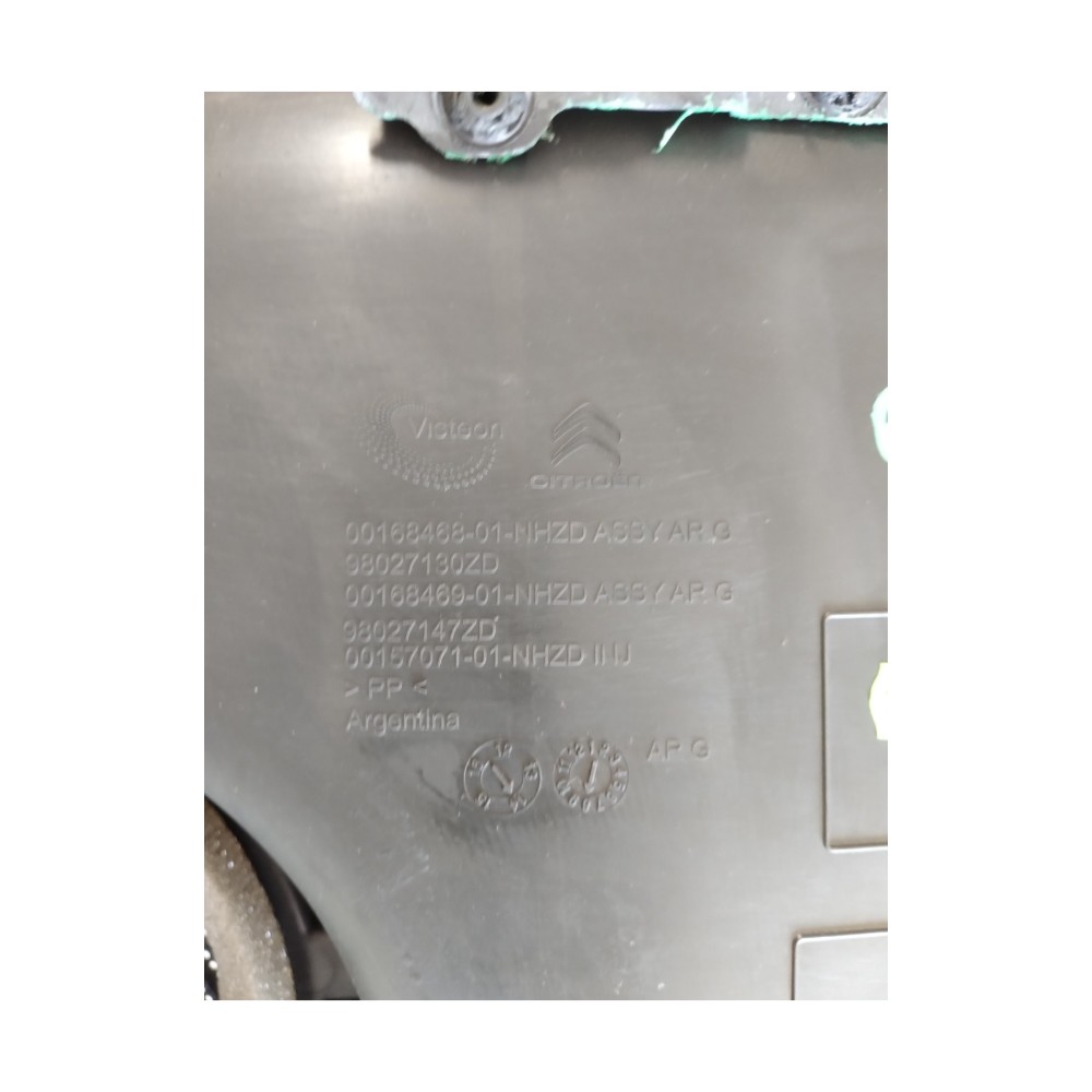Forro Porta Traseira Esquerda Citroen C4 Lounge 2014 À 2018. 10