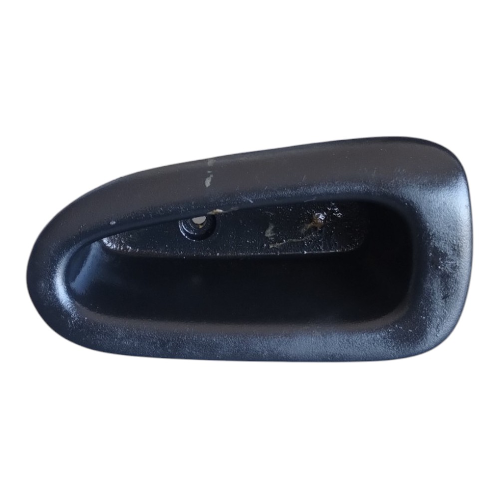 Puxador Porta Traseira Esquerda Peugeot 206 207 2008 À 2012. Preto Traseira 1