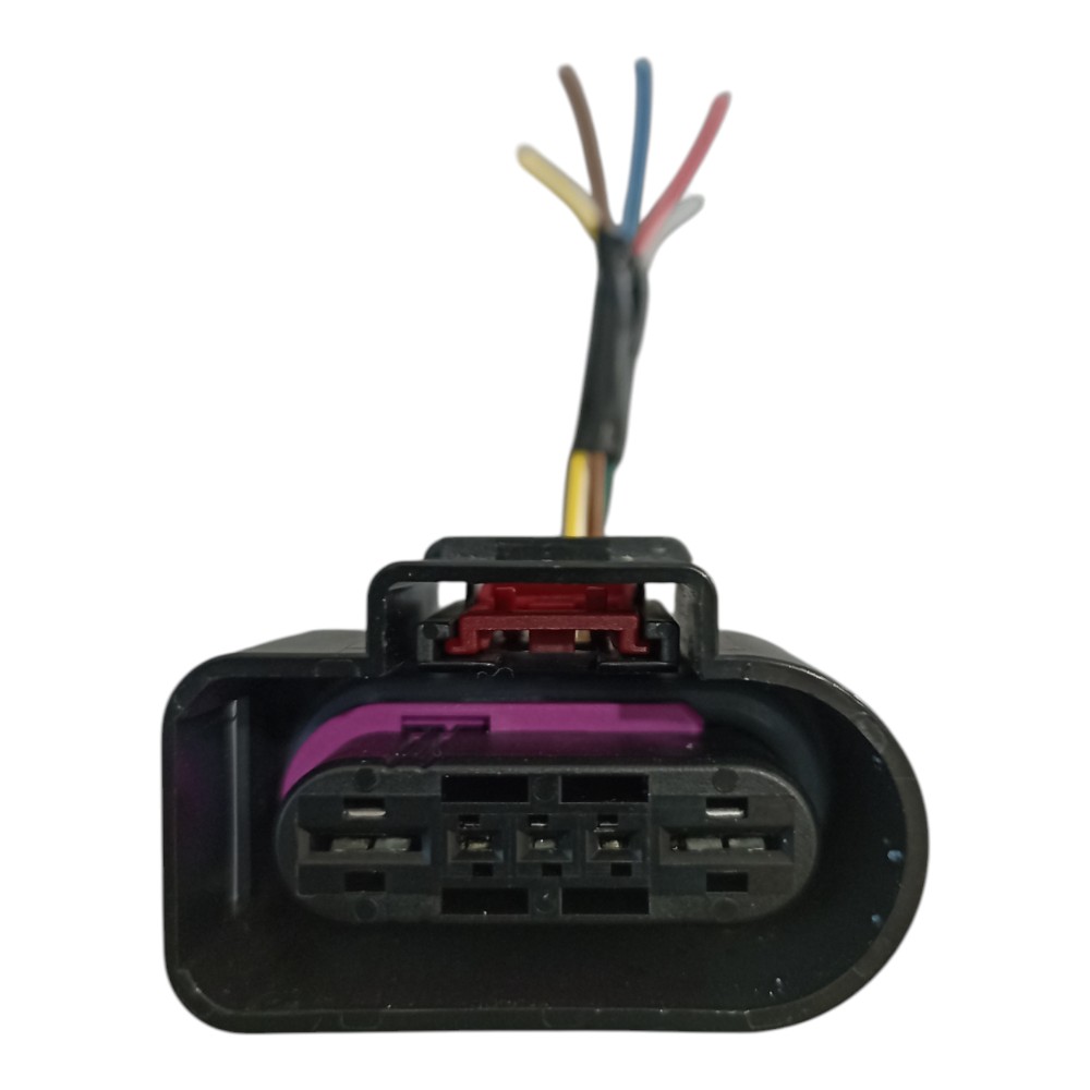 Plug Tomada Chicote Bomba Comb.vw Virtus Nivus Polo T-cross.