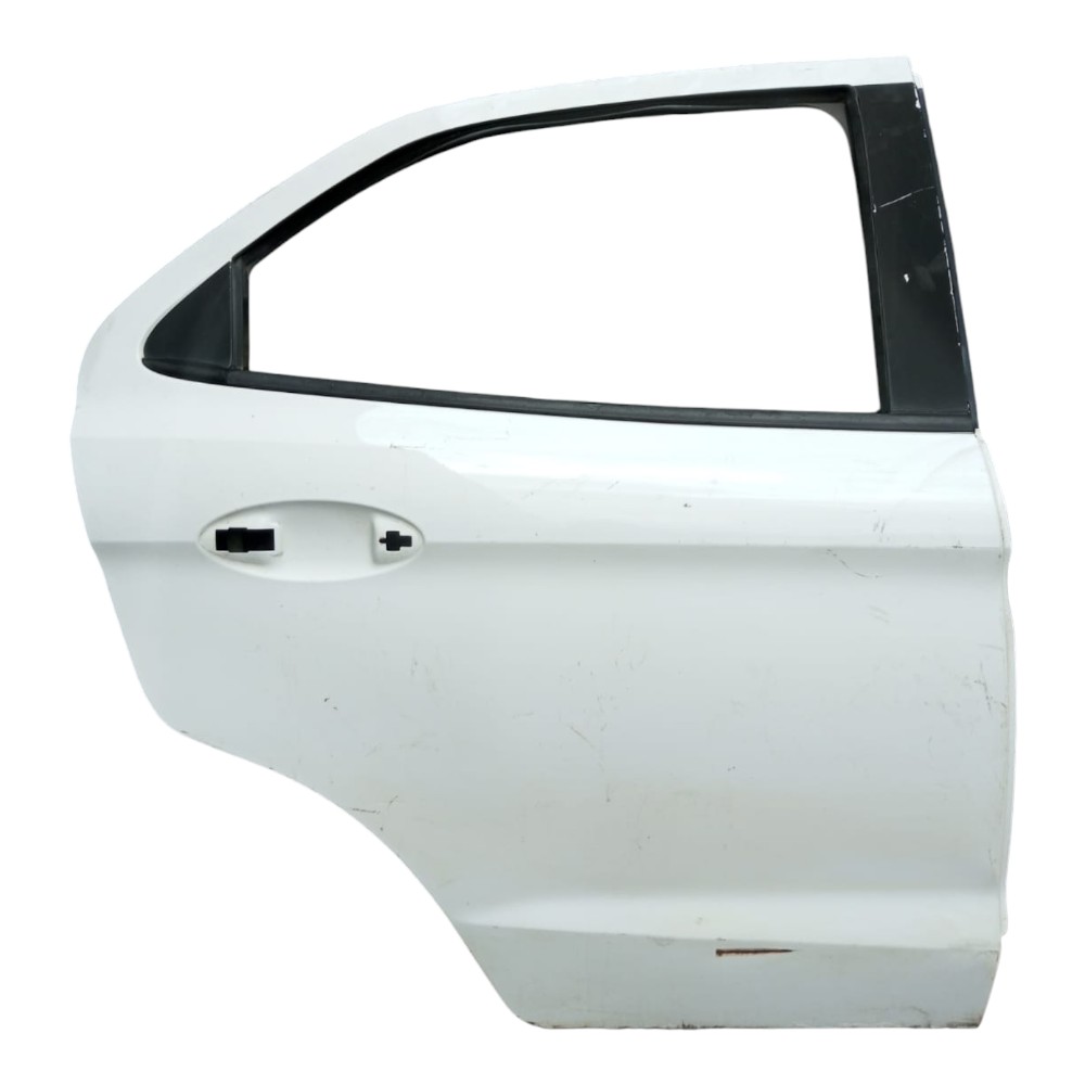 Porta Traseira Direita Ford Ka Hatch 2013 À 2021. Traseira Direito Branco 1
