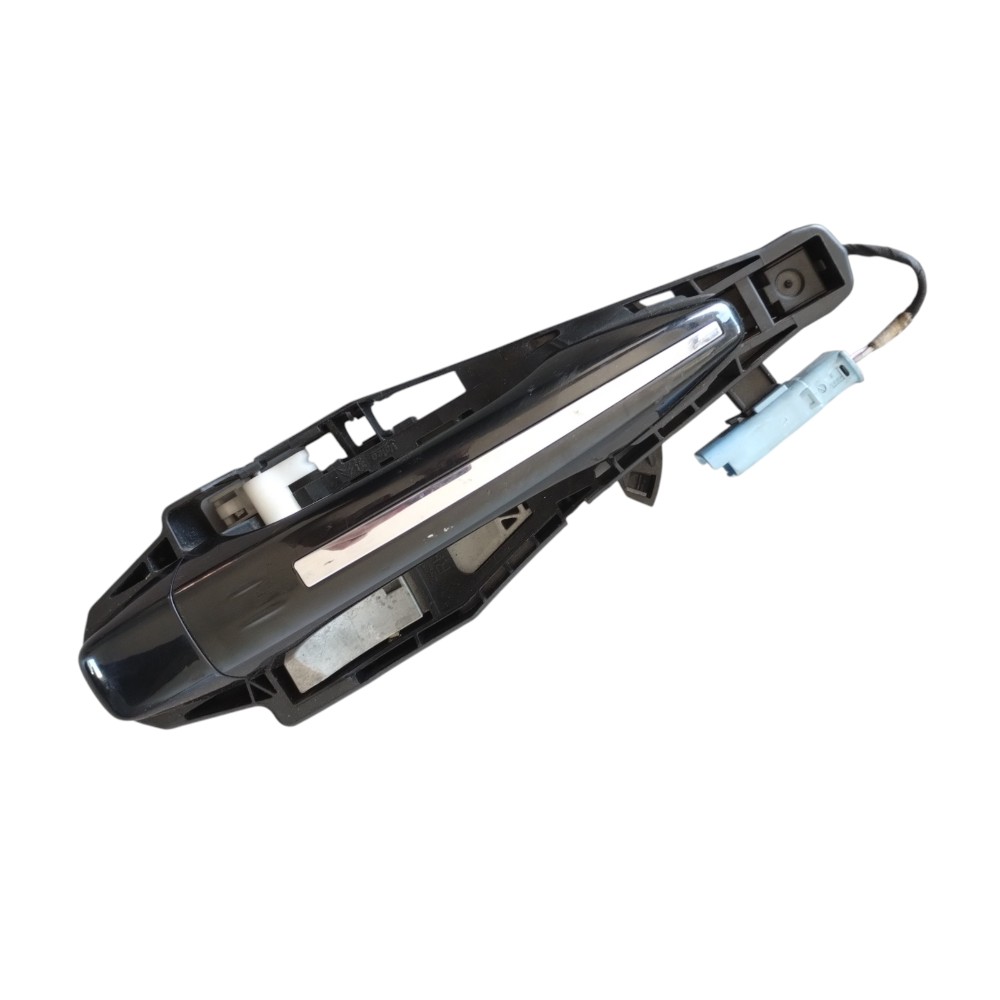 Maçaneta Externa Dianteira Direita Citroen C4 Lounge 14/18. Preto E Cromado Dianteira 1