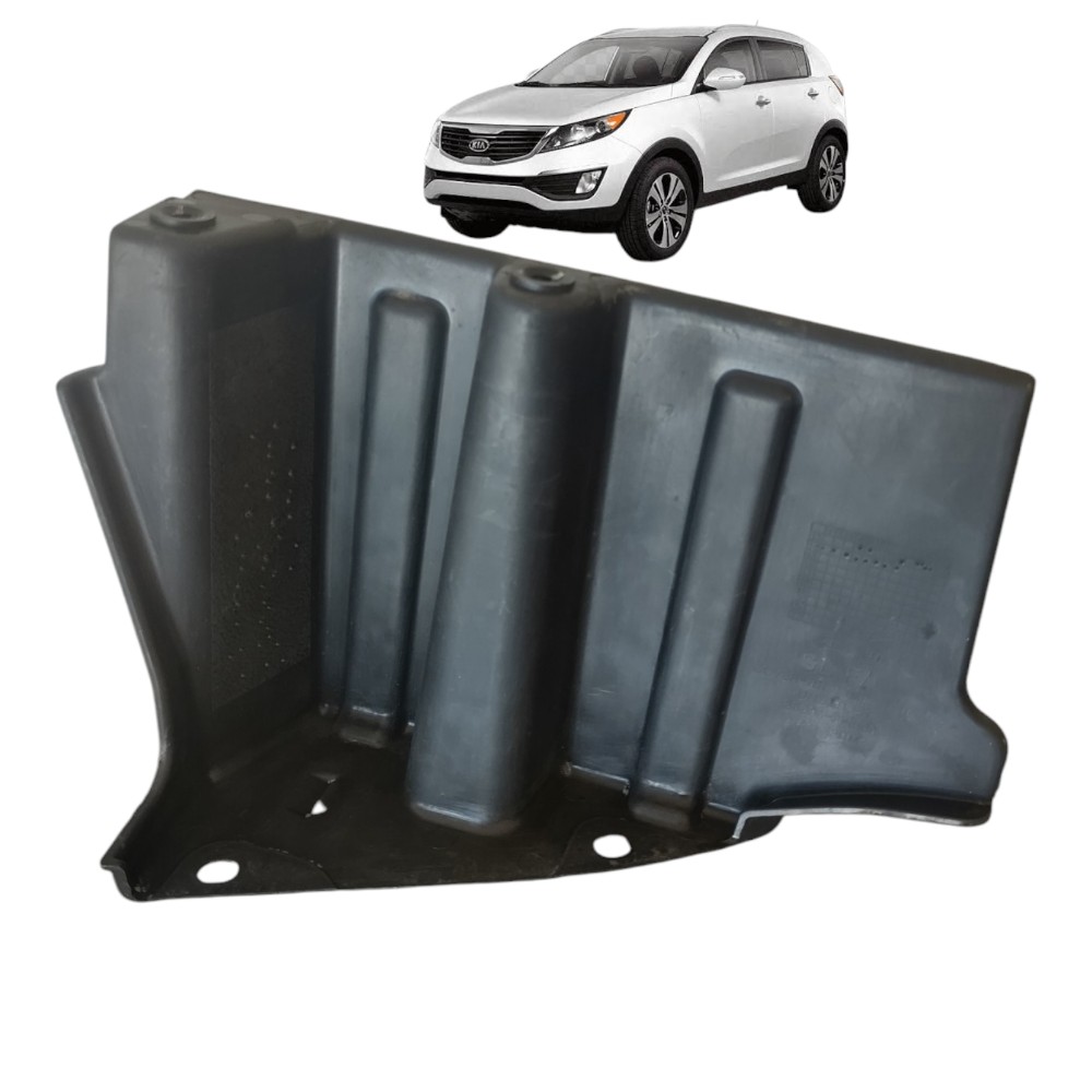 Moldura Esq. Lateral Parachoque Tras. Kia Sportage 12 À 16. 1
