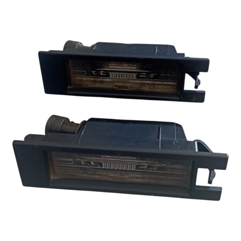 Par Lanterna Iluminação Placa Chevrolet Meriva 2002 À 2012.