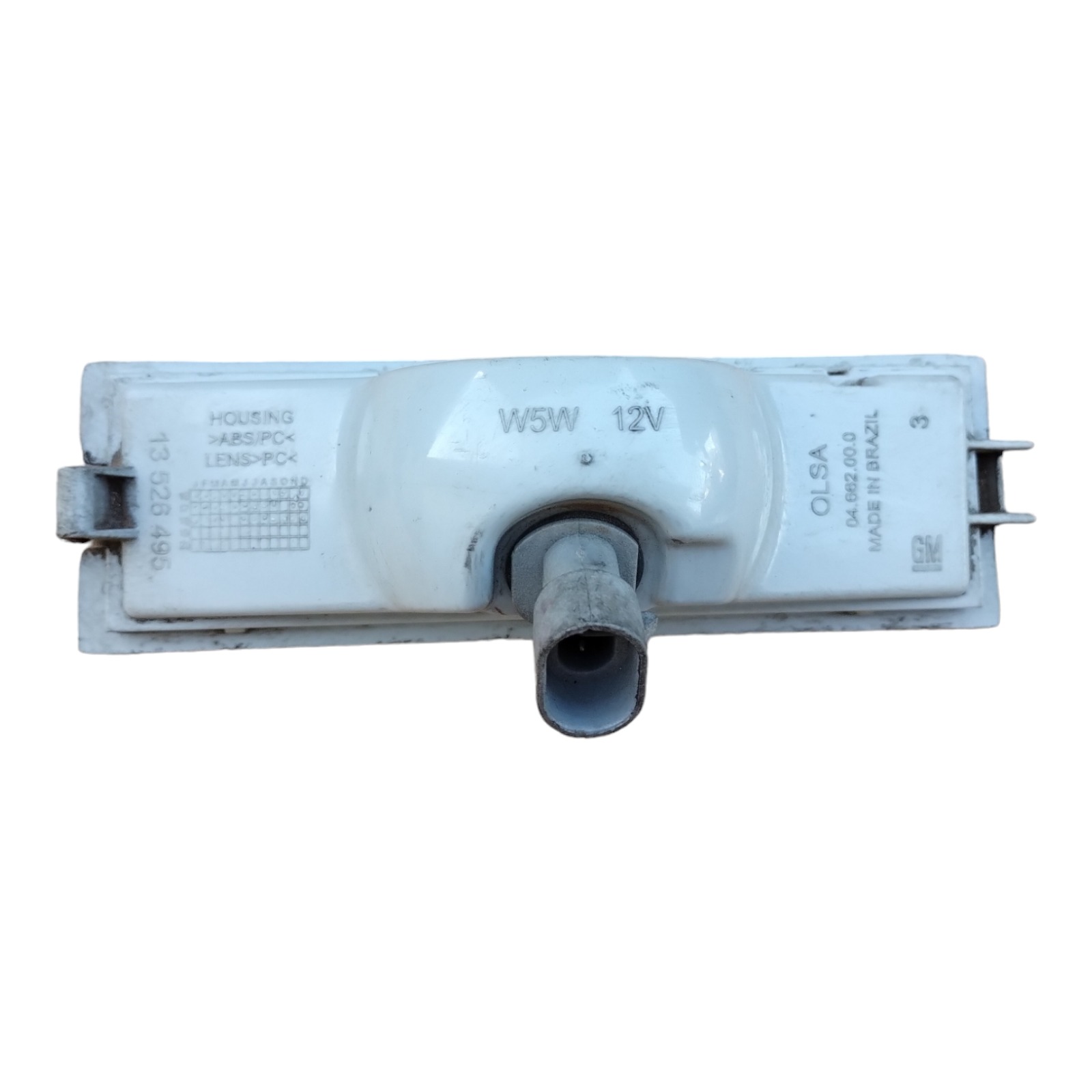 Lanterna Luz Placa Traseiro Gm Onix E Prisma 2013 À 2019. 2