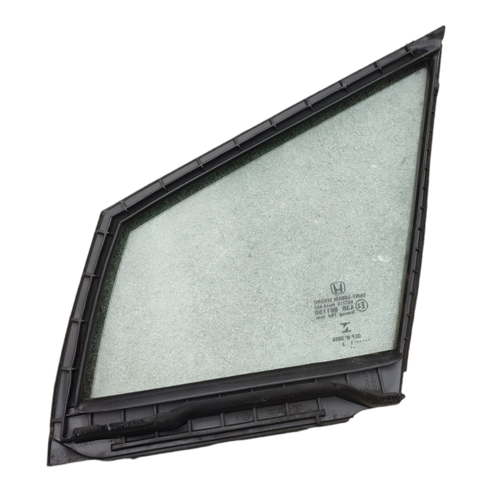 Vidro Fixo Da Porta Dianteira Direita Honda Civic G9 12 À 16 3
