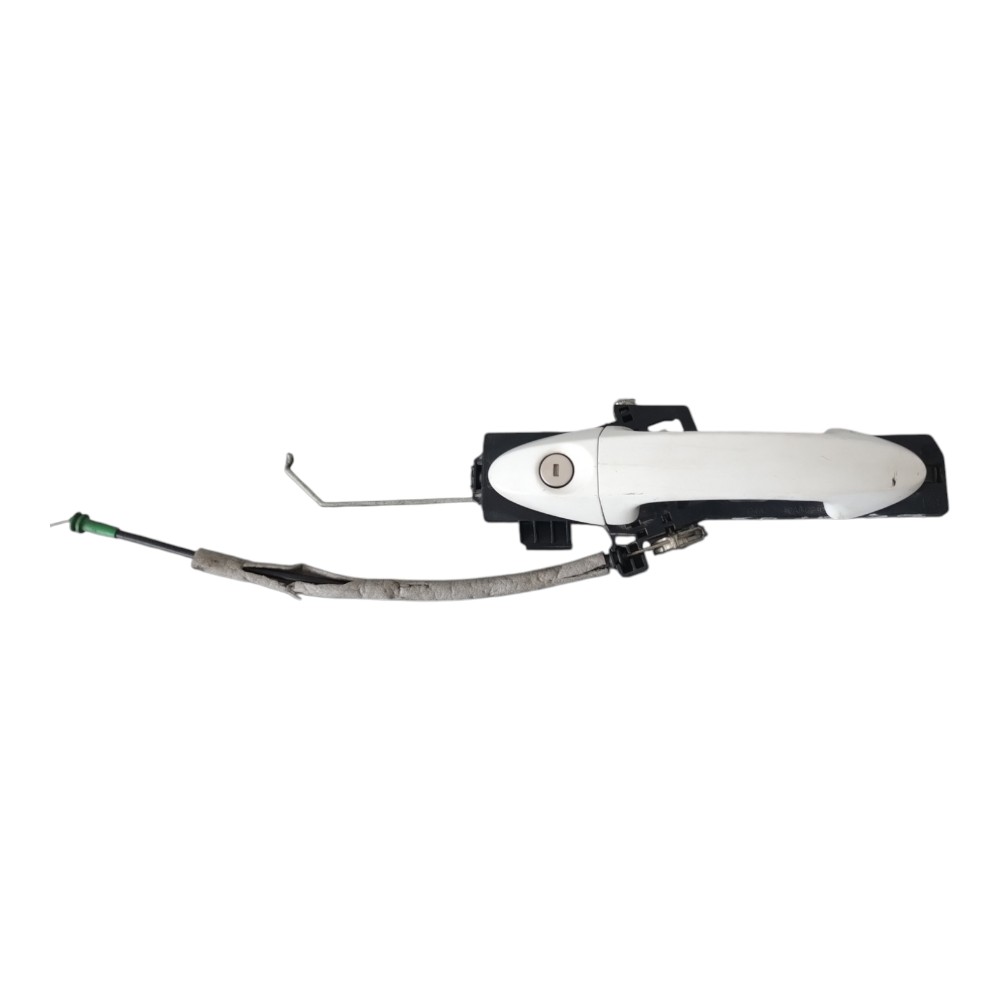 Maçaneta Externa Dianteira Esquerda Ford Ka 2014 À 2021. Branco Dianteira