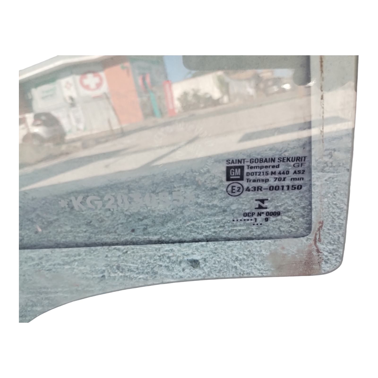 VIDRO DA PORTA TRASEIRA DIREITA GM ONIX PRISMA 2013 À 2019. 2
