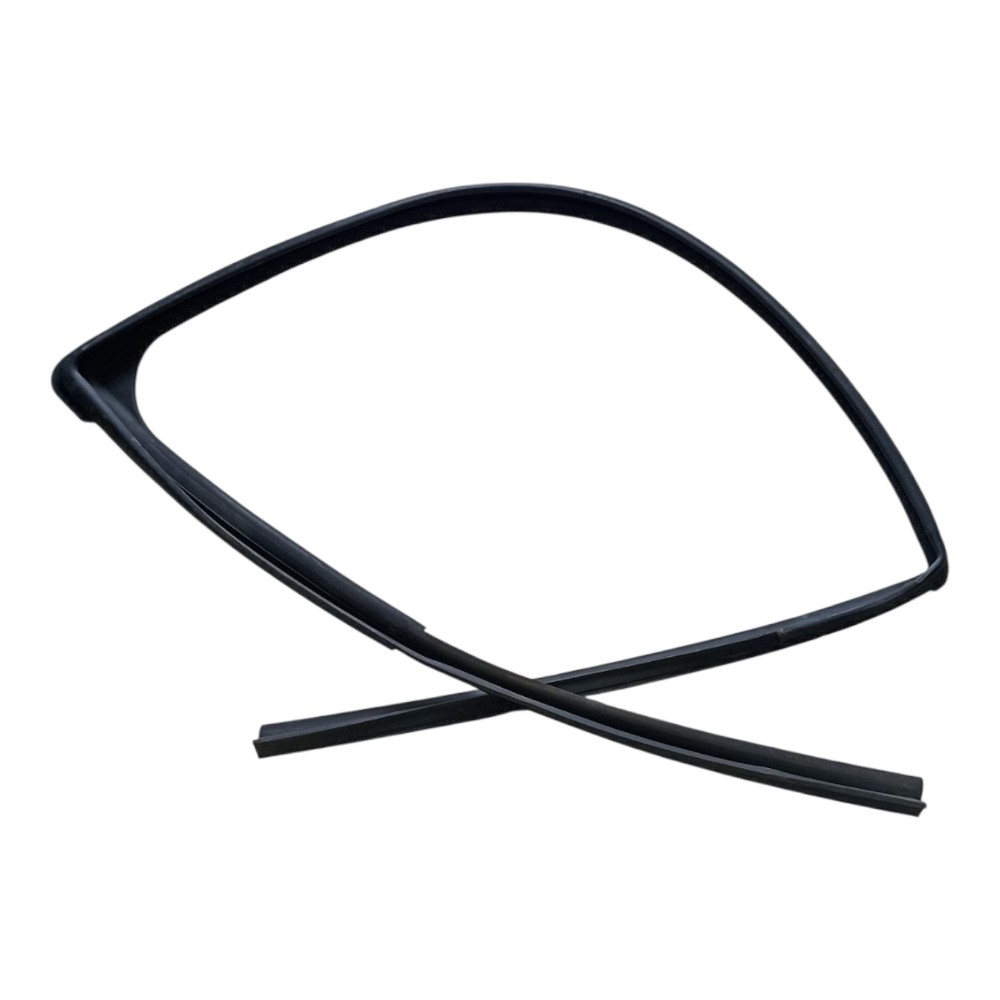 Borracha Canaleta Porta Dianteira Direita Honda Hr-v 15/19. Preto 3