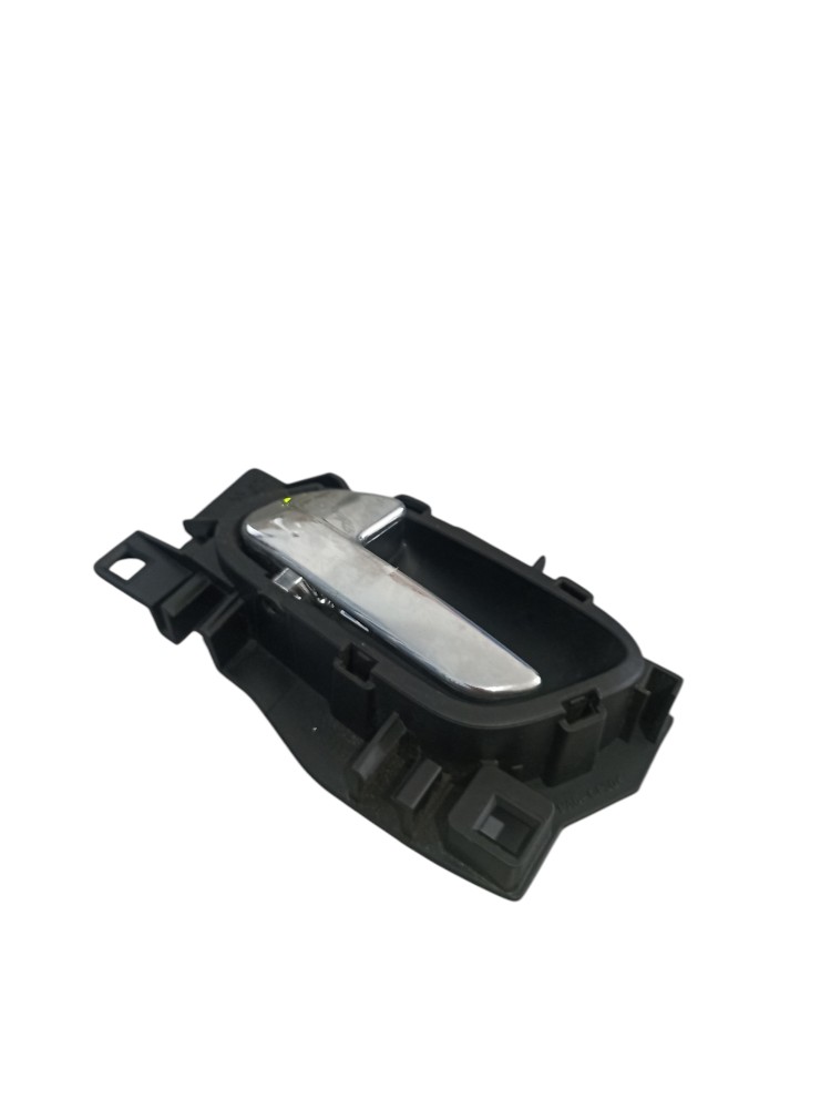 Maçaneta Interna Tras.esq. Citroen C3 Aircross 2012 A 2015. Preto E Cromado Traseira 3