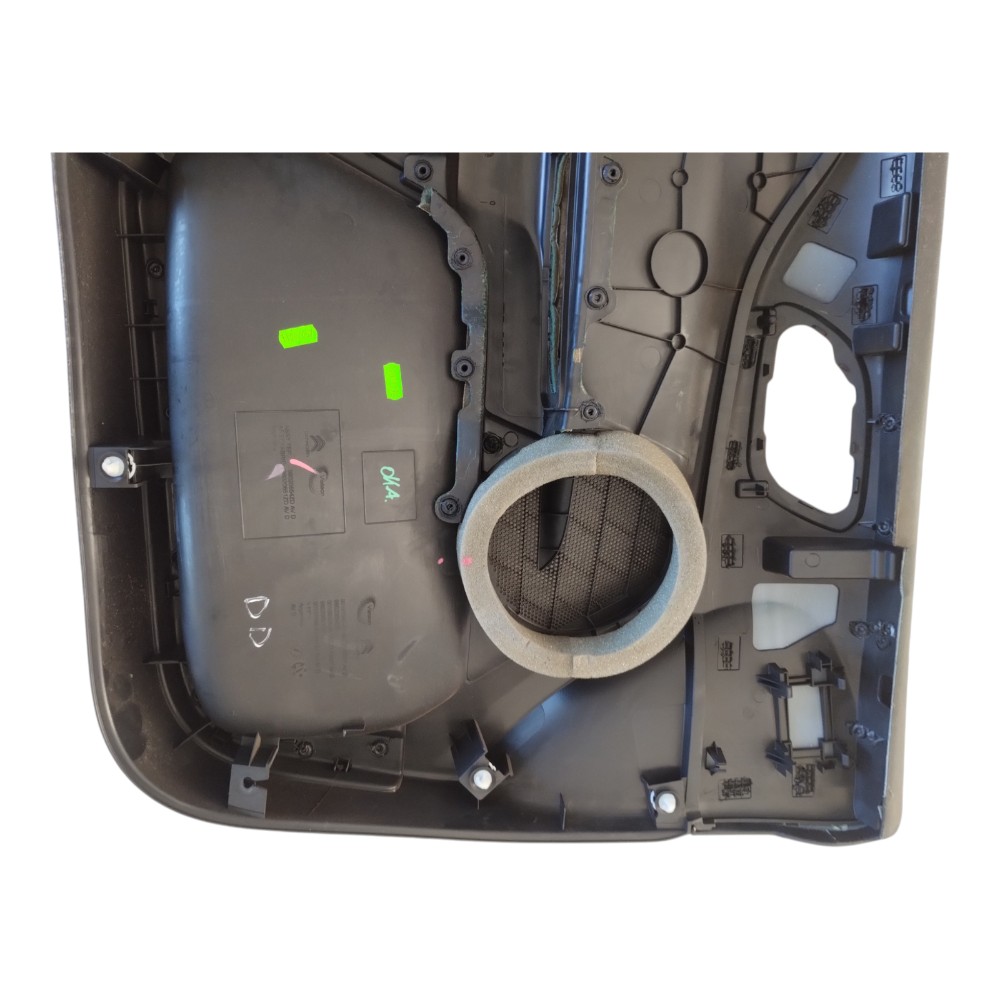 Forro Porta Dianteira Direita Citroen C4 Lounge 2014 À 2018. Preto 9