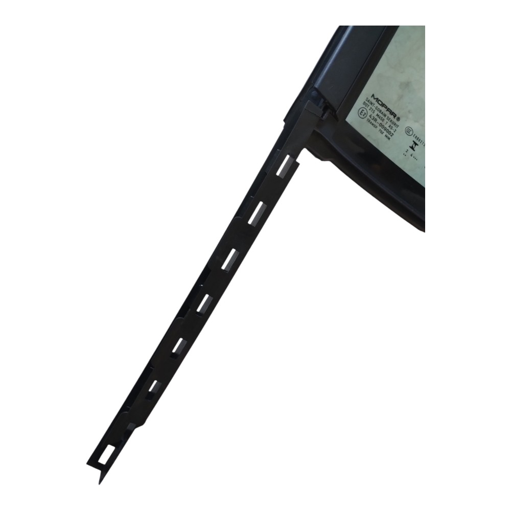 Moldura Vidro Fixo Porta Dianteira Direita Renegade 22 À 25. Preto 6