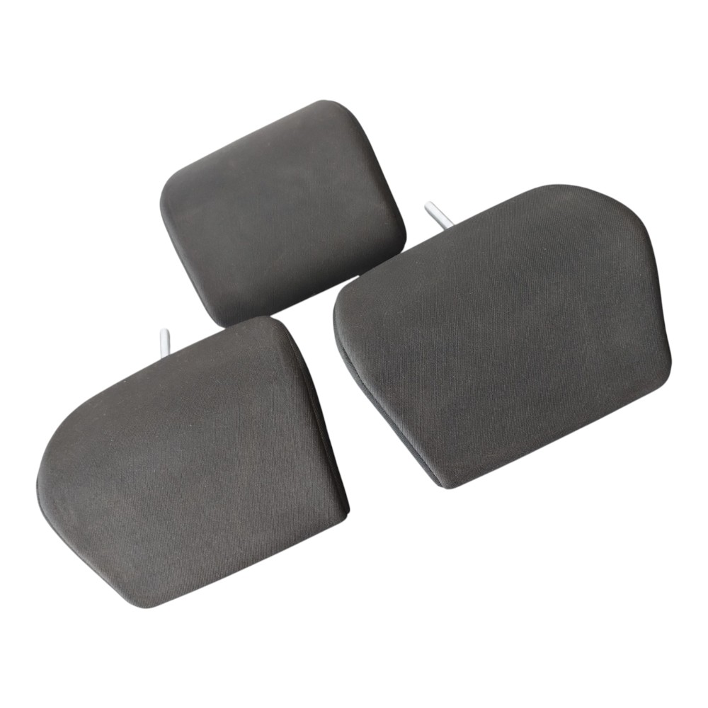 Kit 3 Encostos De Cabeça Original Honda Hr-v 2015 À 2019. Preto 3
