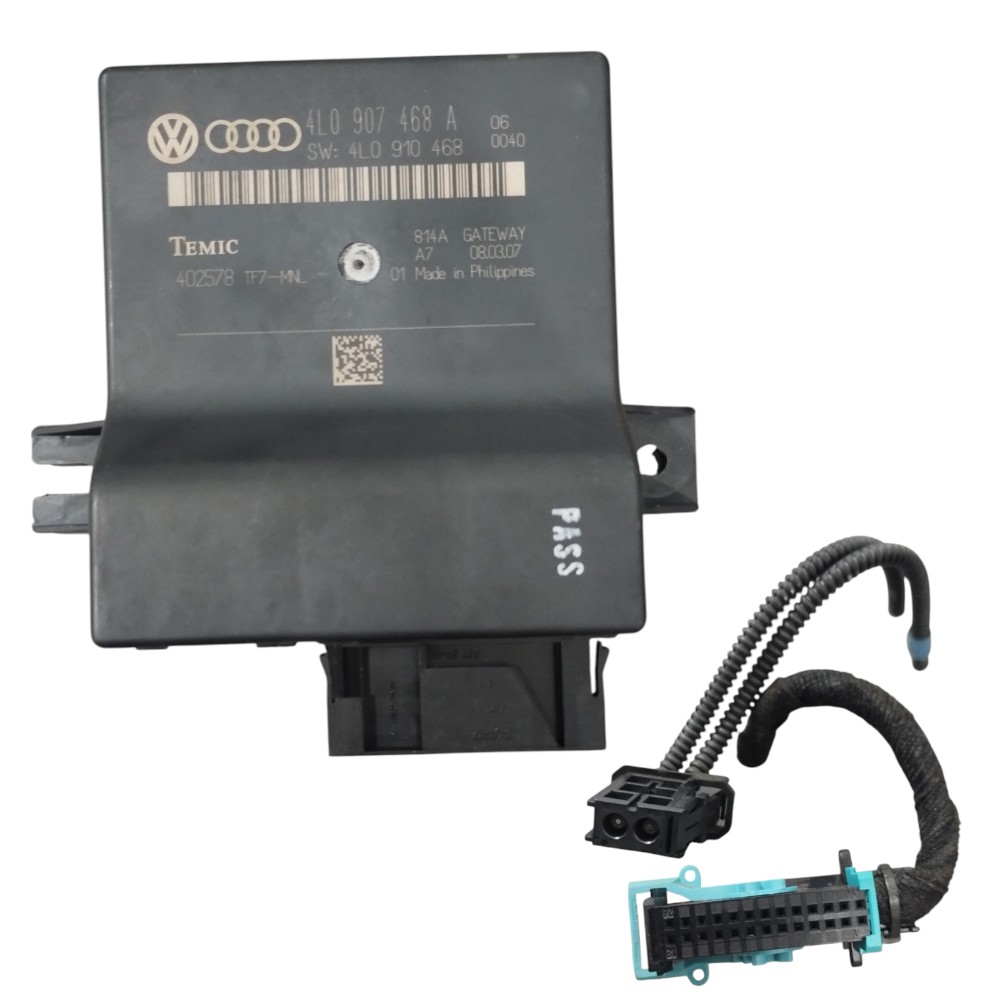 Módulo Controle Gateway Audi Q7 2007 à 2009 Original.