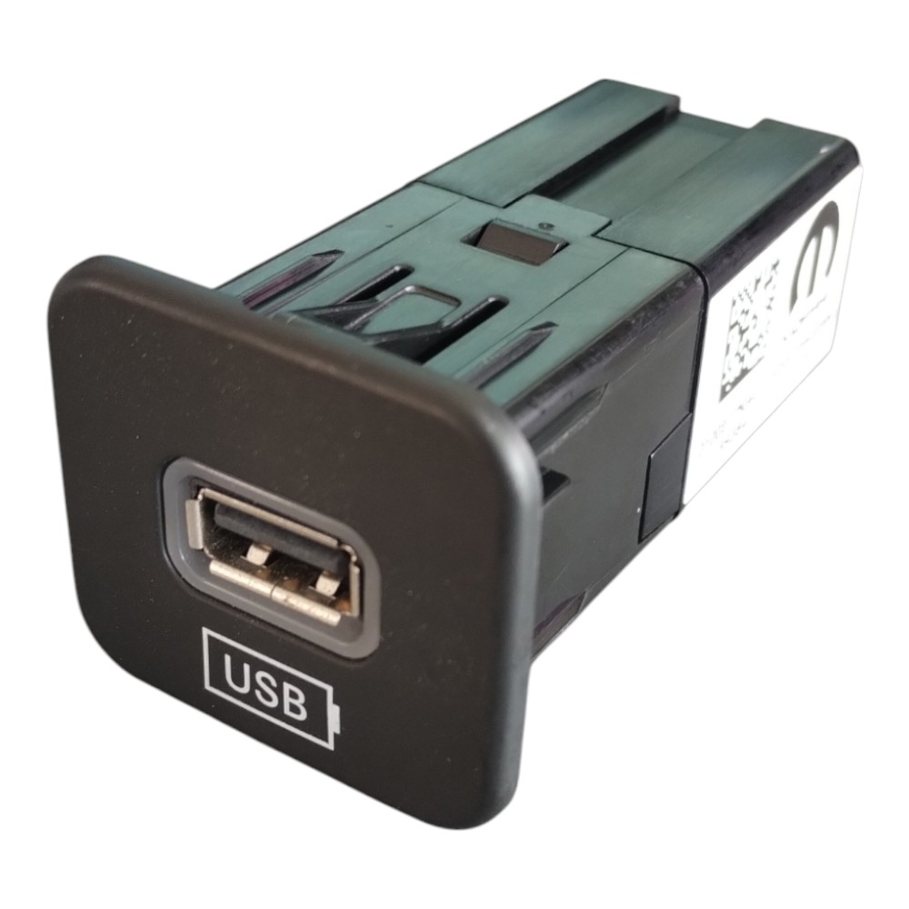 Entrada Usb Traseira Jeep Compass Commander Renegade 22 À 25 Preto 3