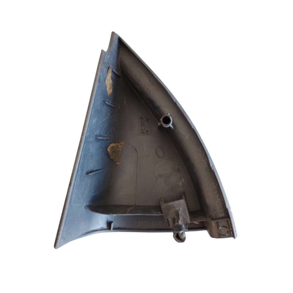 Acabamento Inteiro Retrovisor Direito Renault Megane 07 À 12 Preto 2