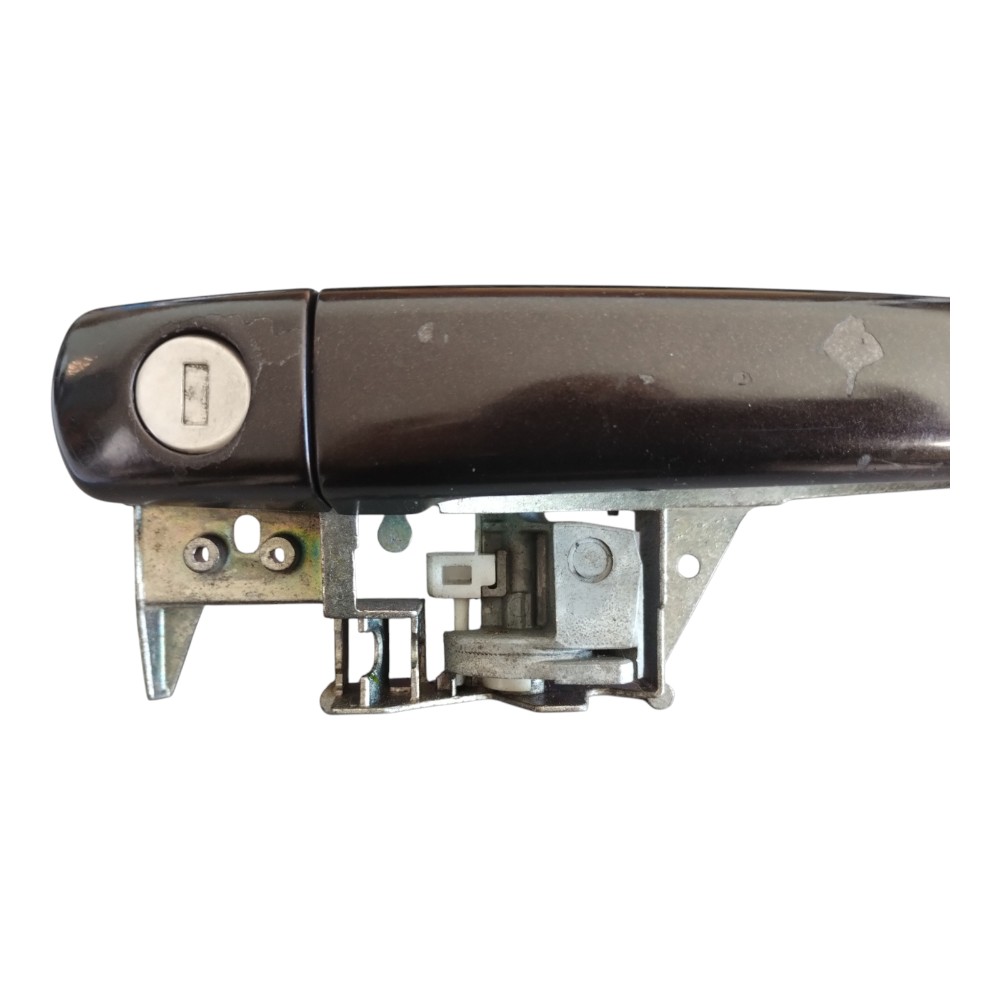 Maçaneta Externa Esquerdo Dianteiro Peugeot 208 2013 À 2019. Preto 2