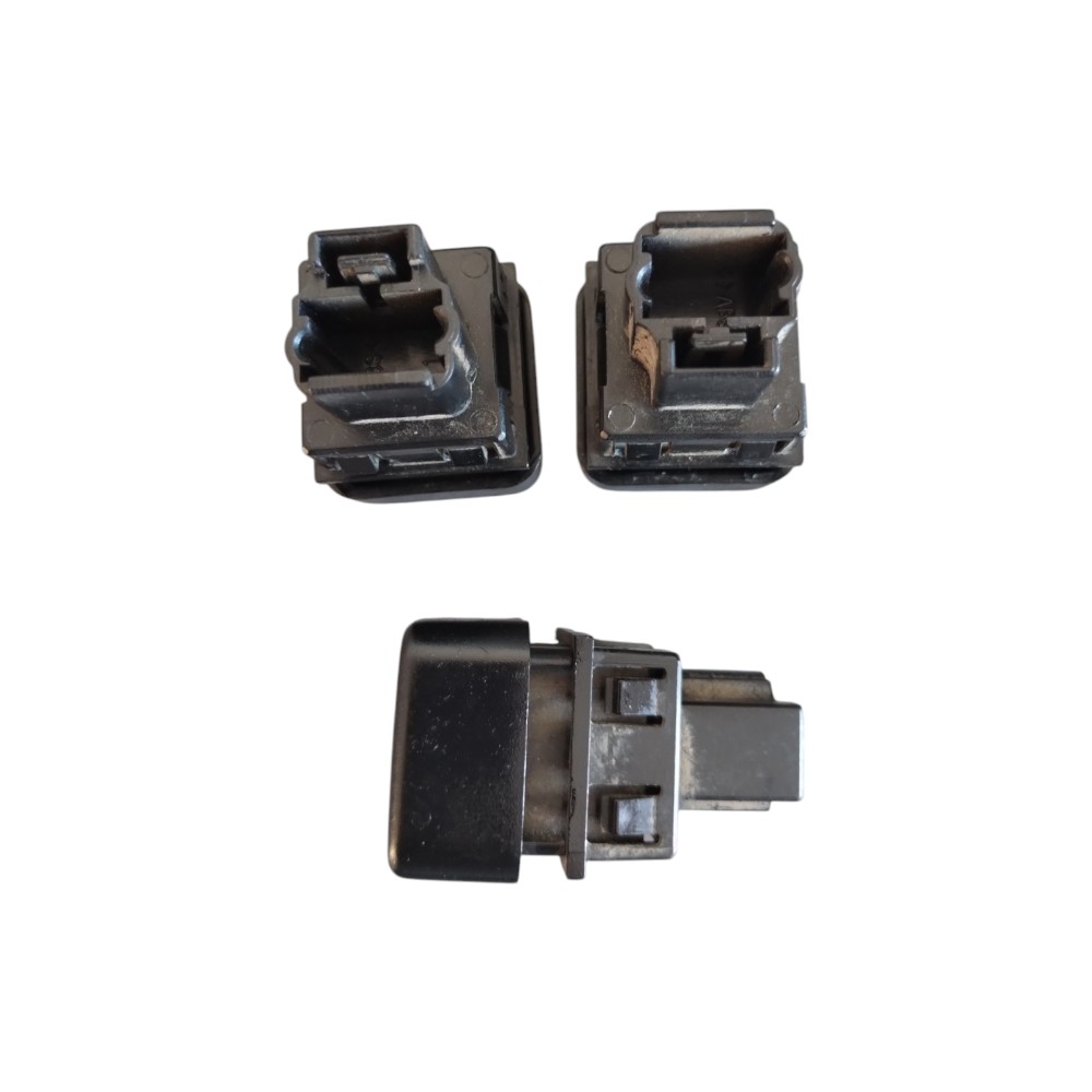 Kit 3 Botão Falso Peugeot 207 2009 Á 2012. 2