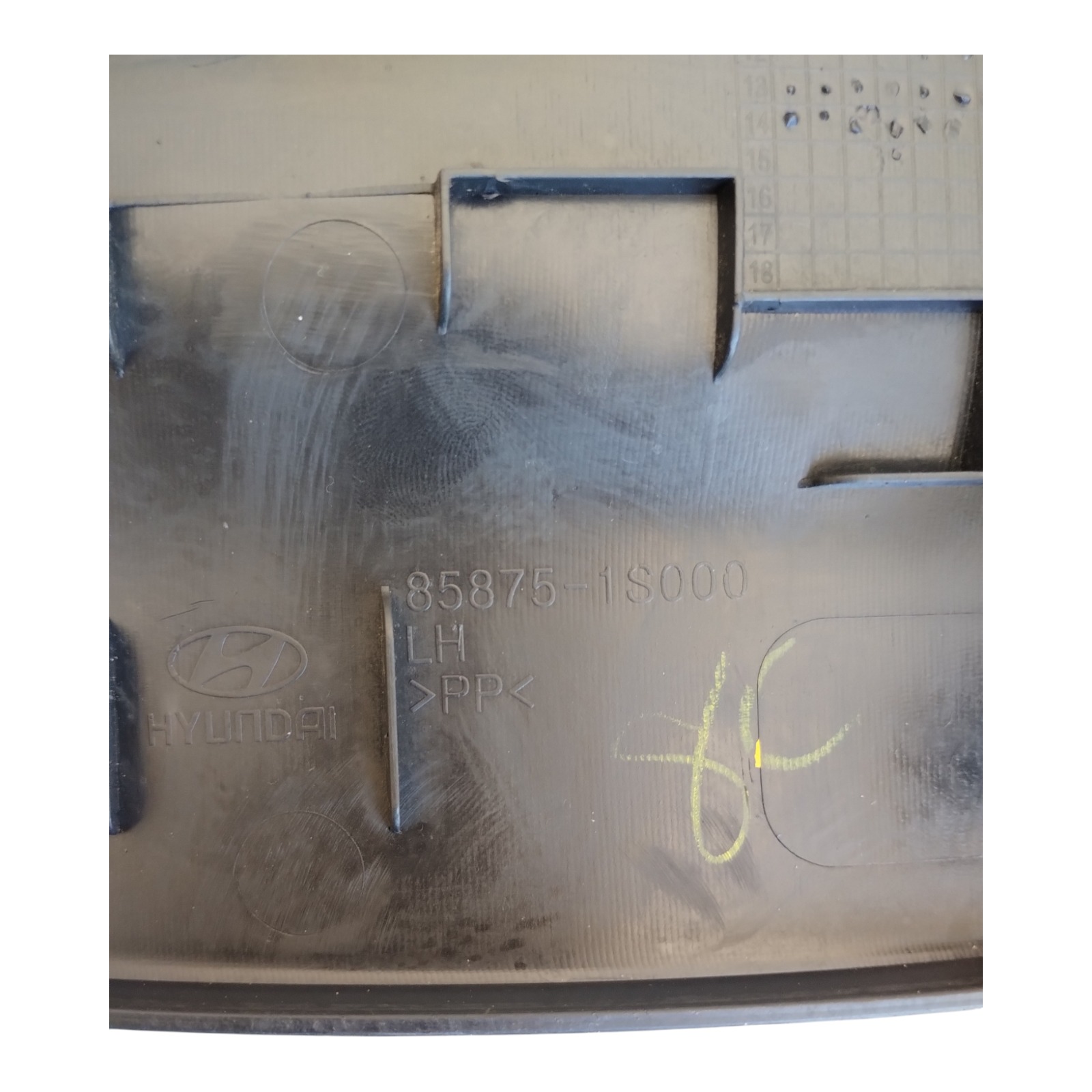 Acabamento Soleira Porta Tras. Esq. Hyundai Hb20 2013 Á 2019 3