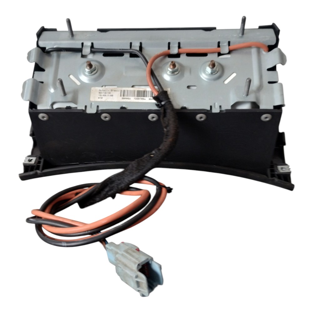 Kit Capa Painel Volante Módulo Peugeot 207 1.4 2008 À 2014. Preto 6