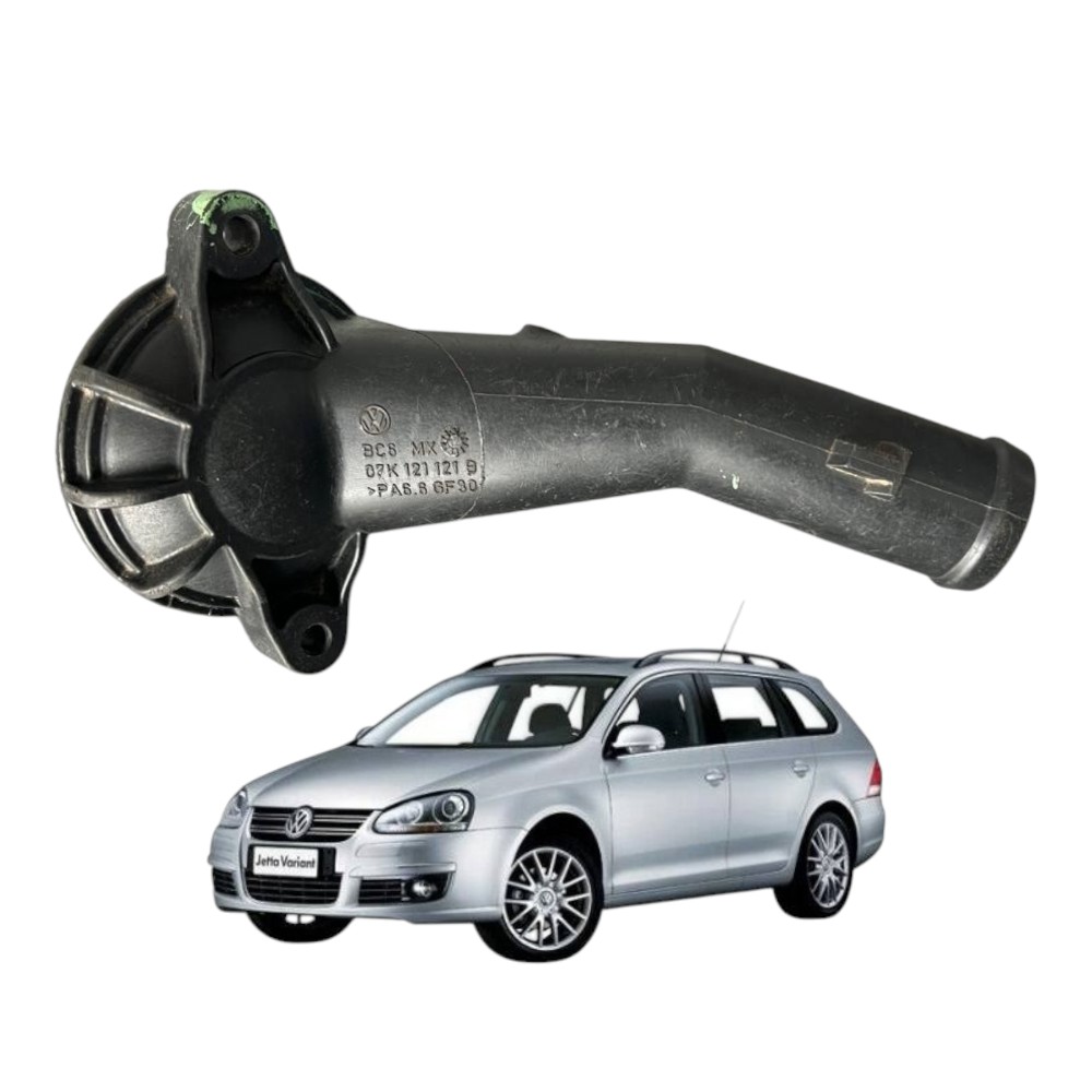 Carcaça Válvula Termostática Jetta E Variant 2.5 5cc 05 A 12 1