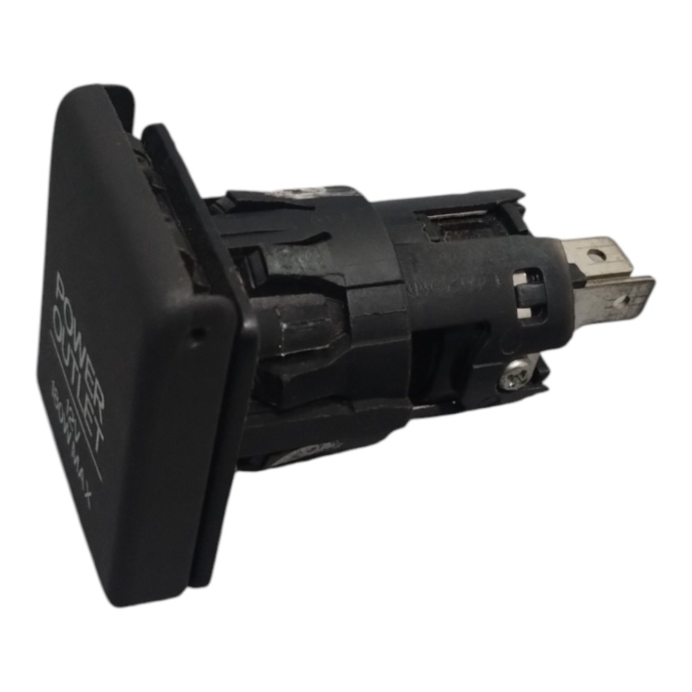 Botão Power Outlet Honda Fit . – Preto 2