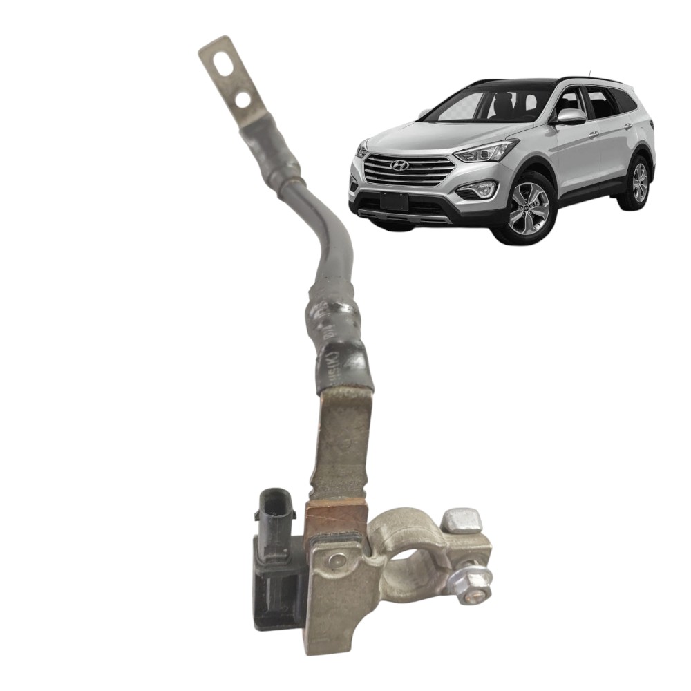 Cabo Polo Negativo Bateria Sensor Hyundai Santa Fé 13 À 18.