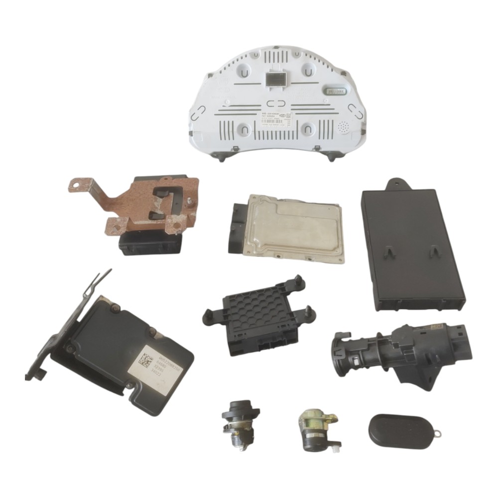 KIT CODE MÓDULOS DE INJEÇÃO FIAT MOBI TREKKING 1.0 8V. 2