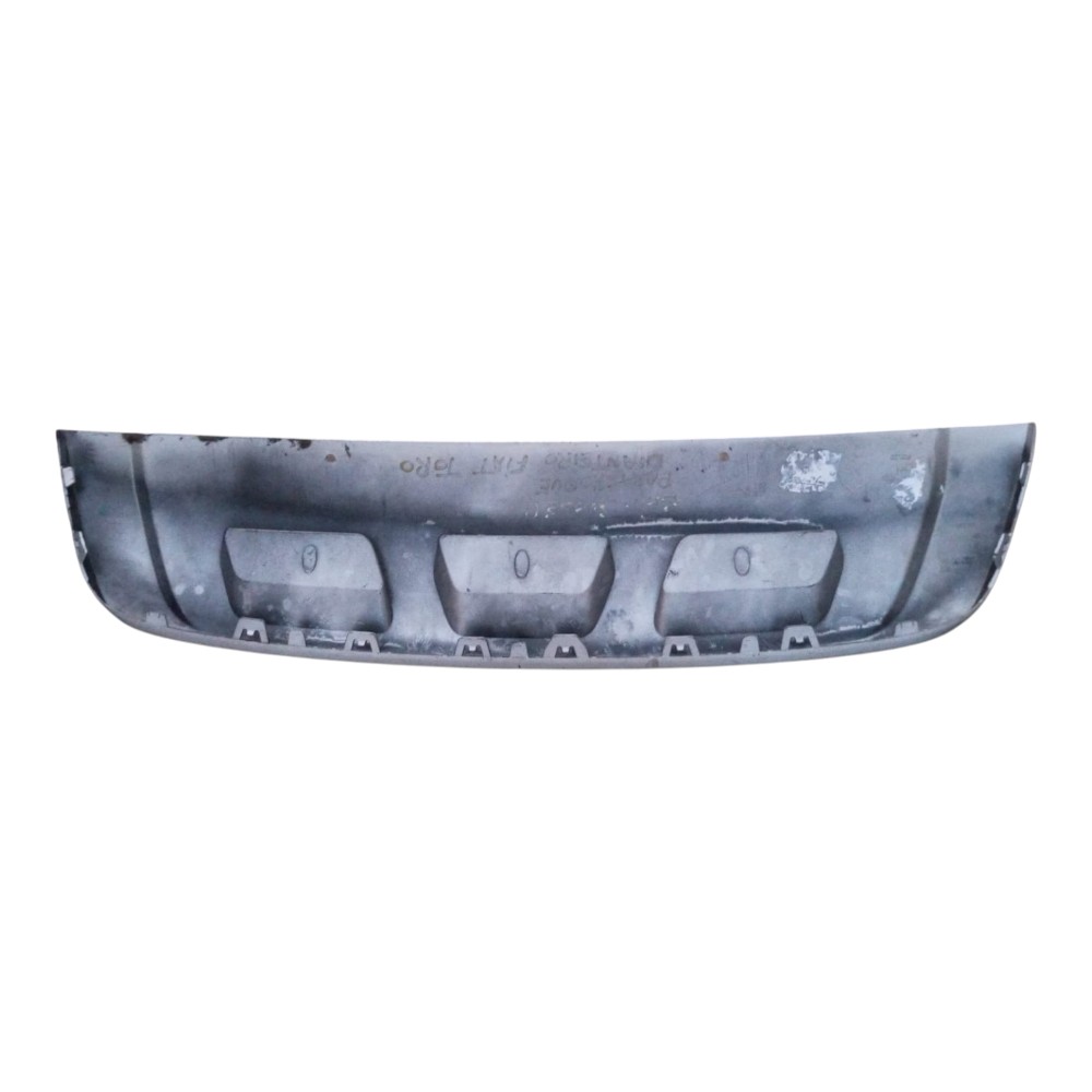Spoiler Protetor Parachoque Dianteiro Fiat Toro 2016 À 2021. Prata 2