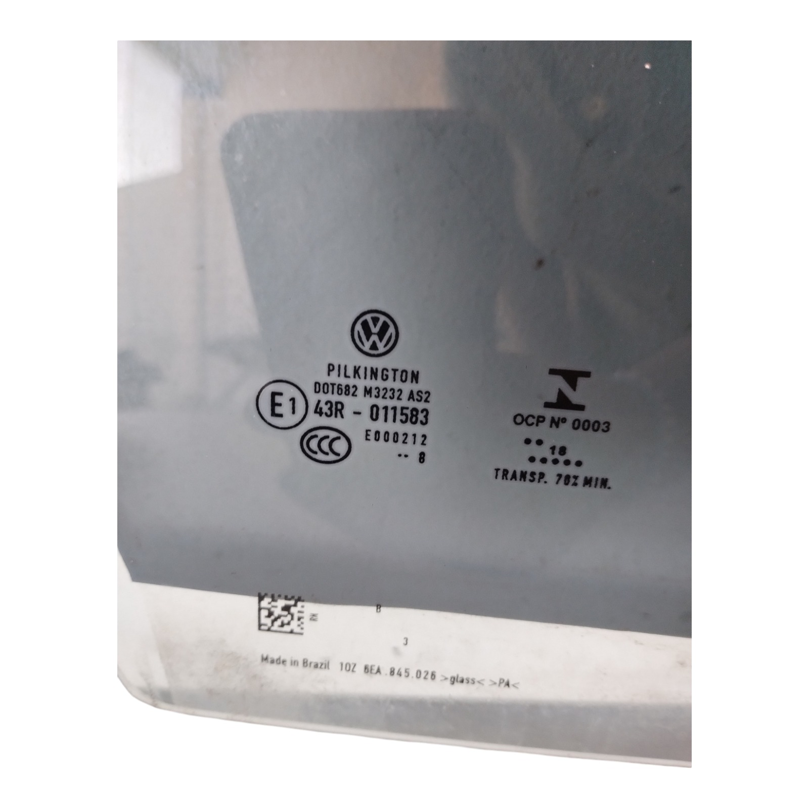 VIDRO DA PORTA TRASEIRA ESQUERDA VW POLO NIVUS. 2