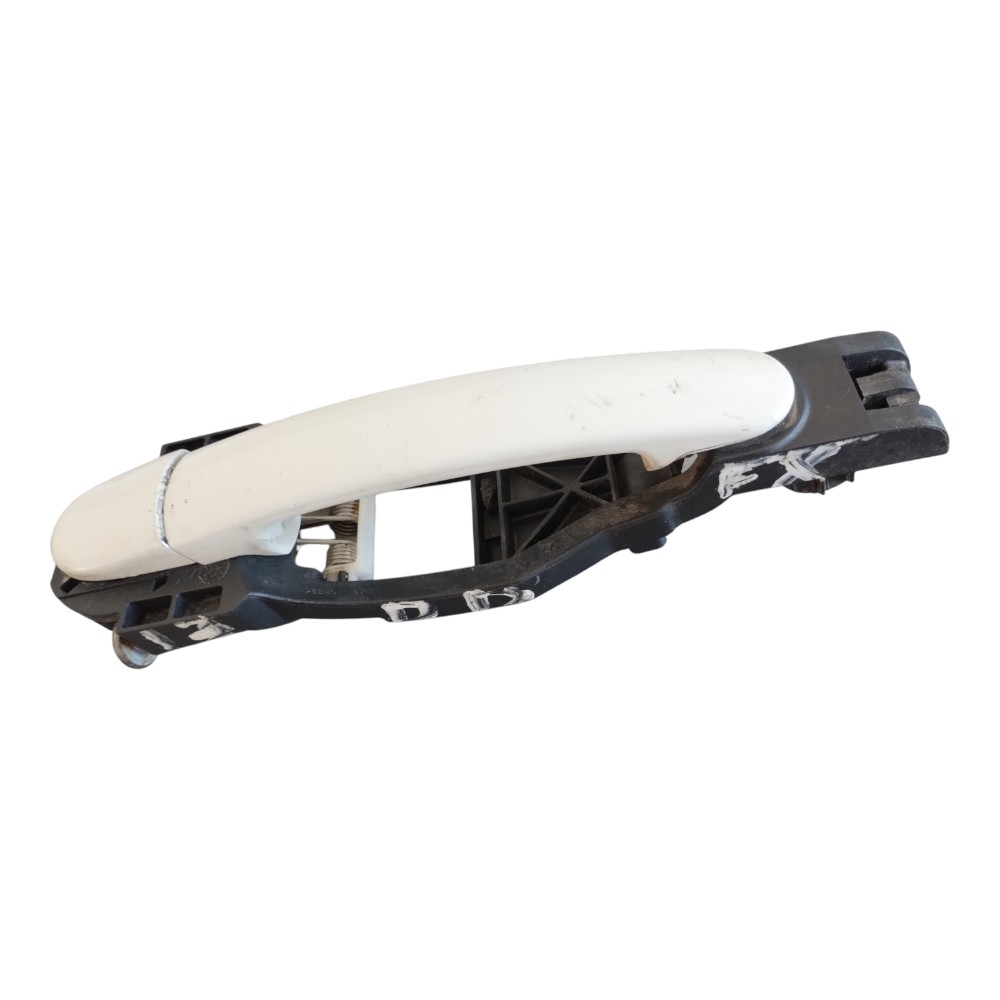 Maçaneta Externa Dianteira Direita Vw Fox Gol Voyage 10 À 16 Branco Dianteira 2
