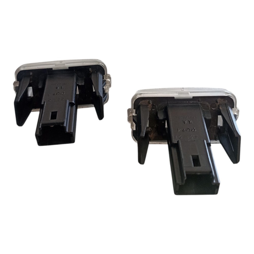 Par Luz Da Placa Peugeot 206 207 Citroen C3 1.4 8v. 3