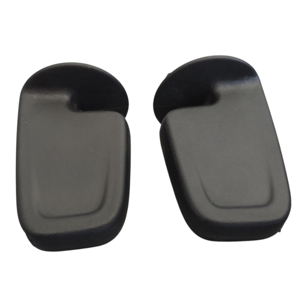 Par Gancho Tampão Porta Malas Jeep Compass T270 2017 À 2026. Preto 5