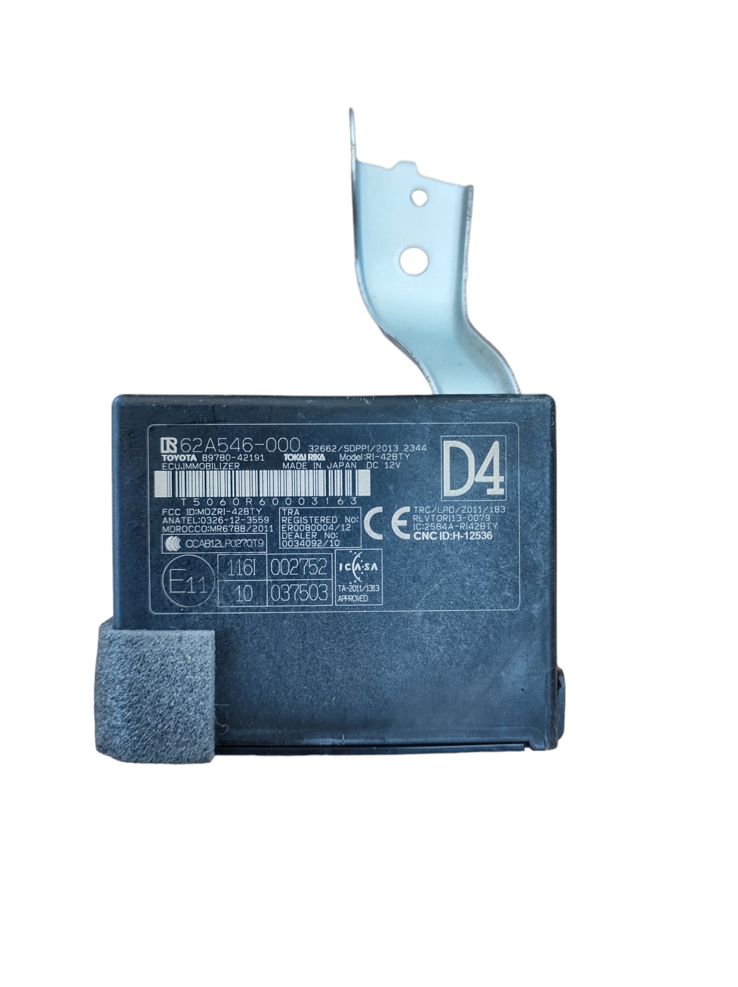 Kit Módulos Injeção Code Toyota Corolla 2.0 16v 2015 À 2019. 4