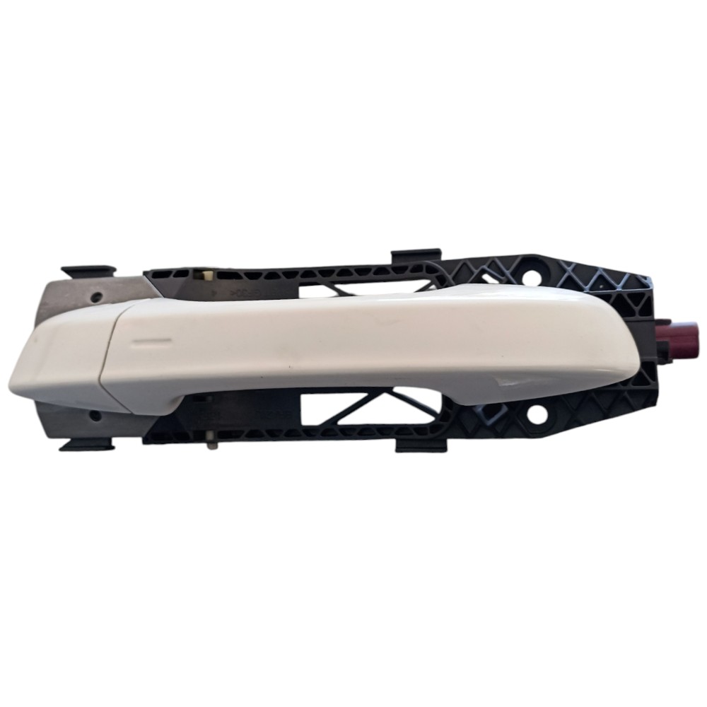 Maçaneta Externa Dianteira Esquerda Vw Virtus Polo Nivus. Branco Dianteira