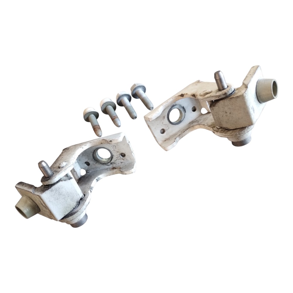 Dobradiças Porta Traseira Esquerda Peugeot 207 2008 À 2014. 3