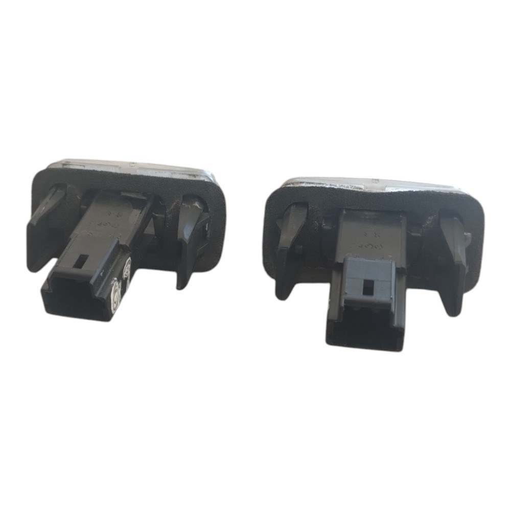 Lanterna Da Placa Citroen C3 2003 À 2012. 2