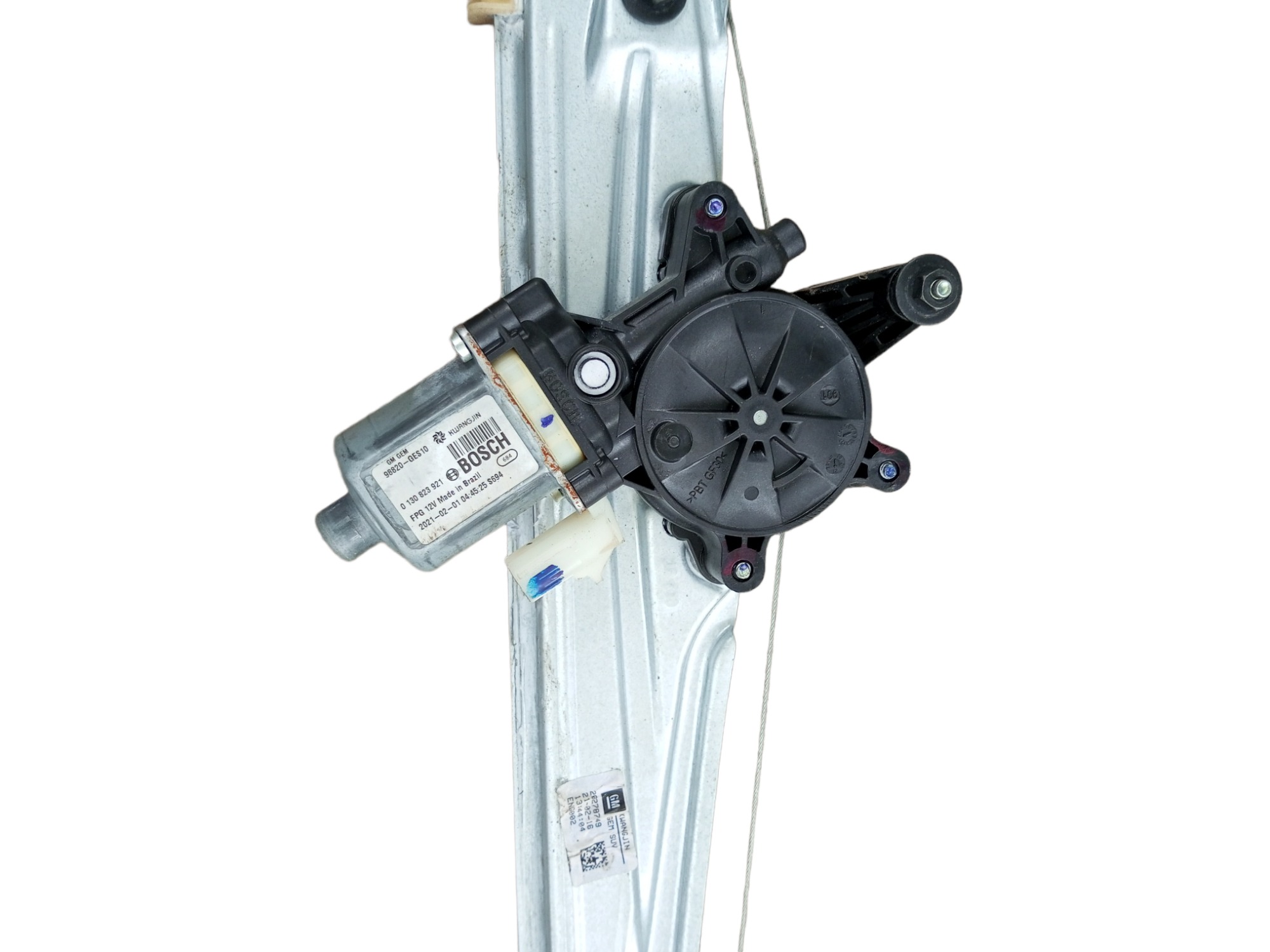 Maquina Do Vidro Eletrico Traseiro Esq Gm Tracker 2020/2023 2