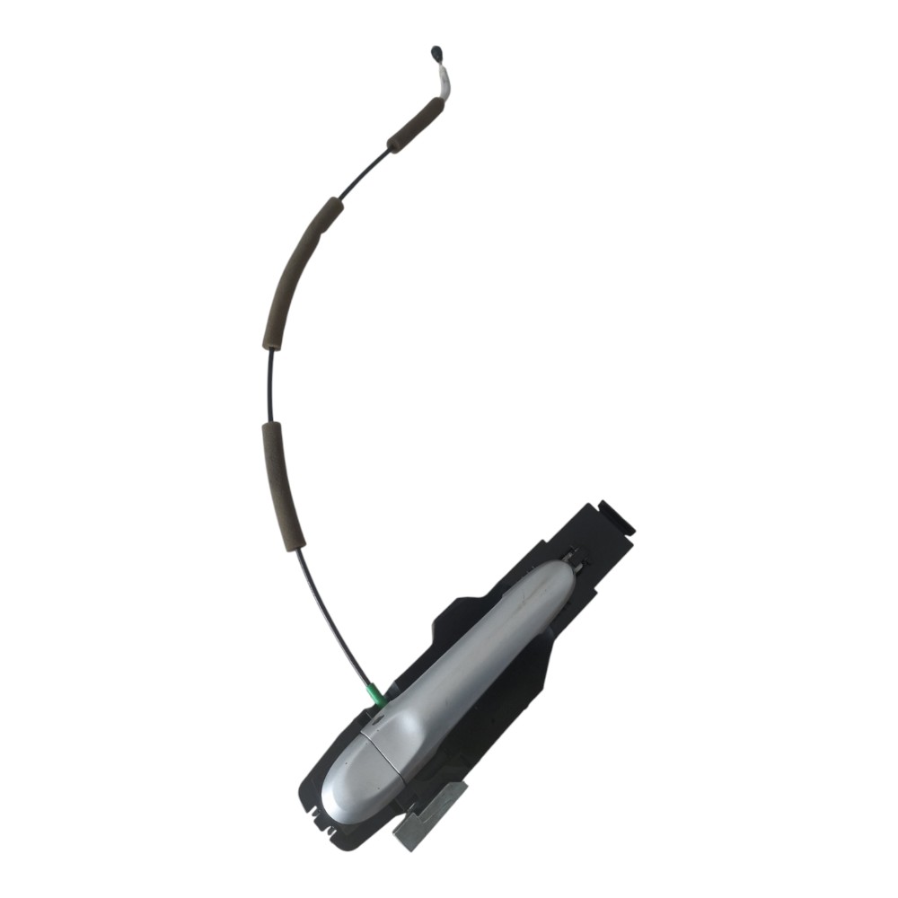 Maçaneta Externa Traseira Esquerda Nissan Versa 2013 À 2019. Prata Traseira 2