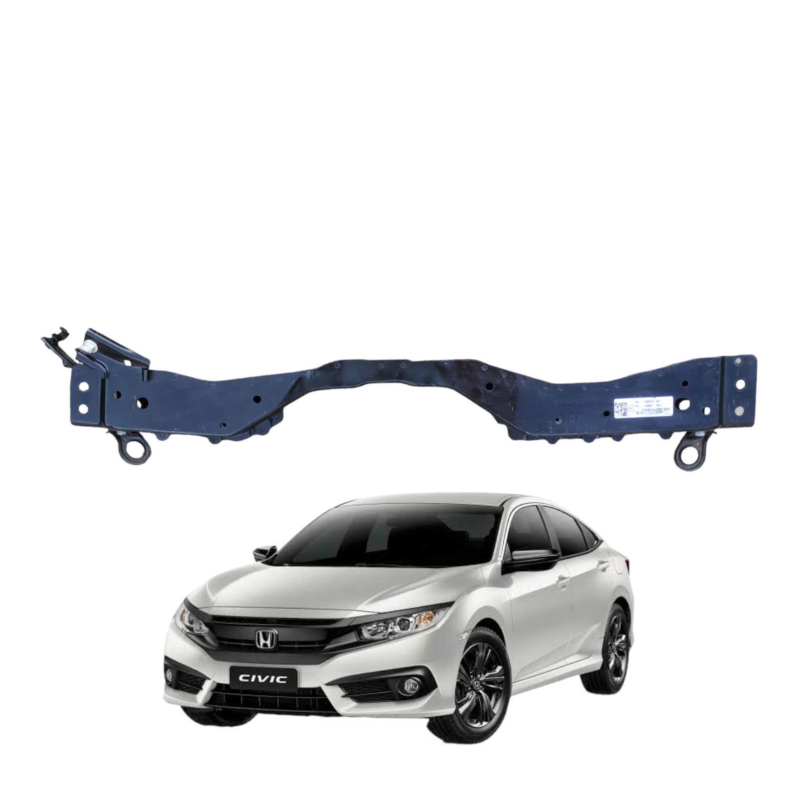 Painel Frontal Superior Honda Civic G10 2017 À 2021. 1