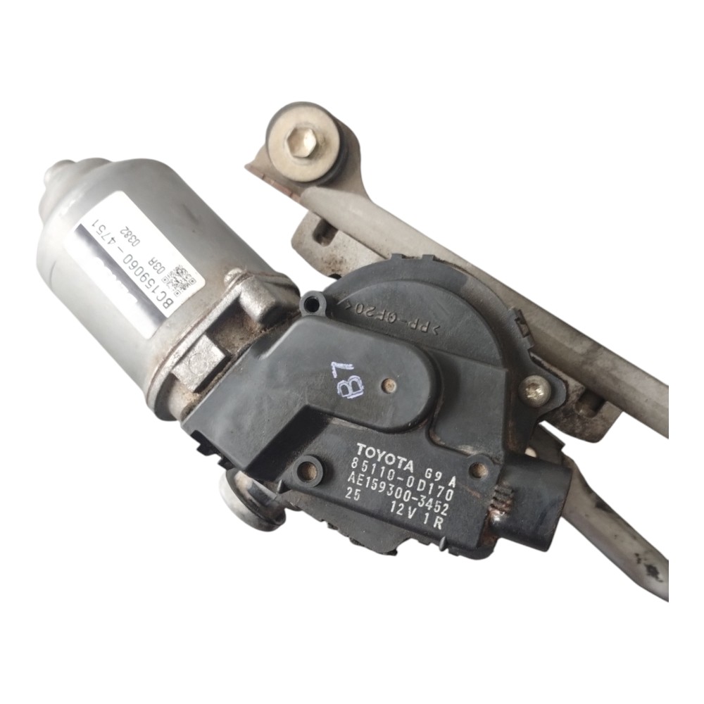 Máquina Limpador De Parabrisa Toyota Etios 2012 À 2019. 2