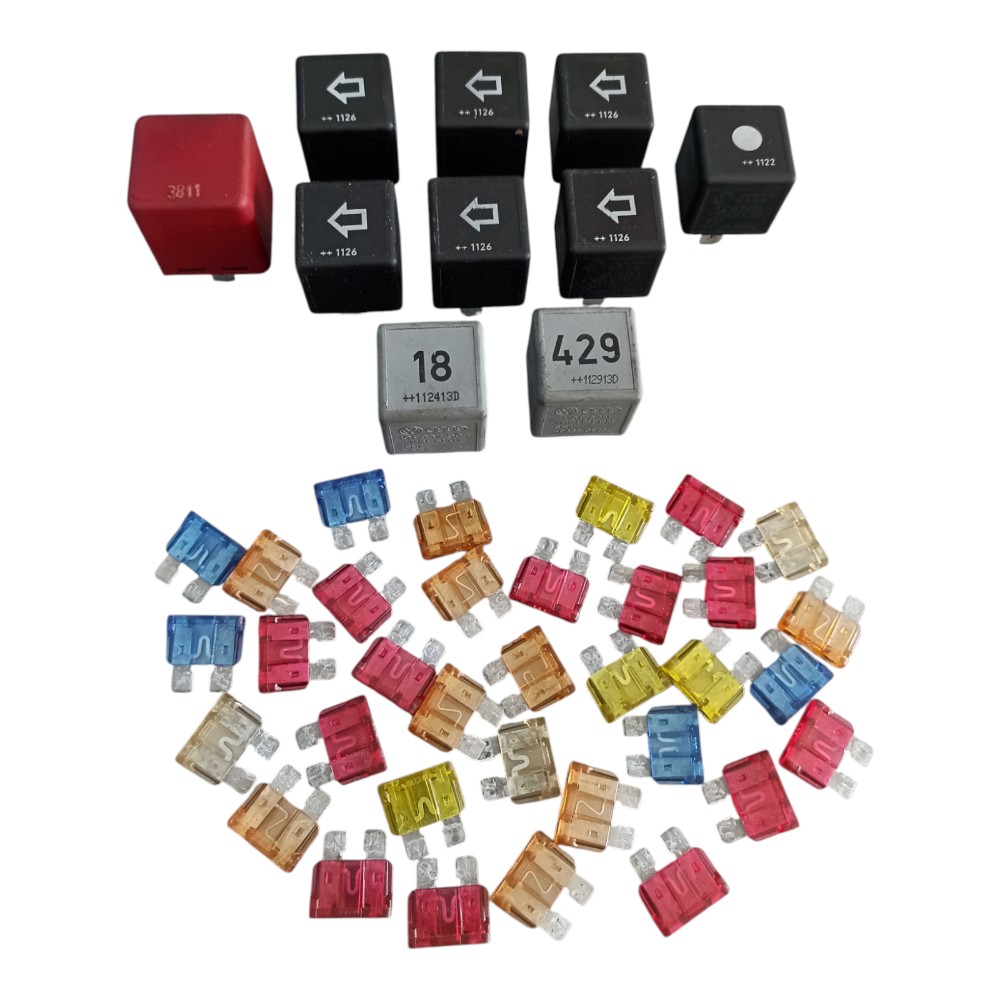 Kit Rele  Fusíveis Volkswagen Gol Fox Saveiro Parati 08/12.